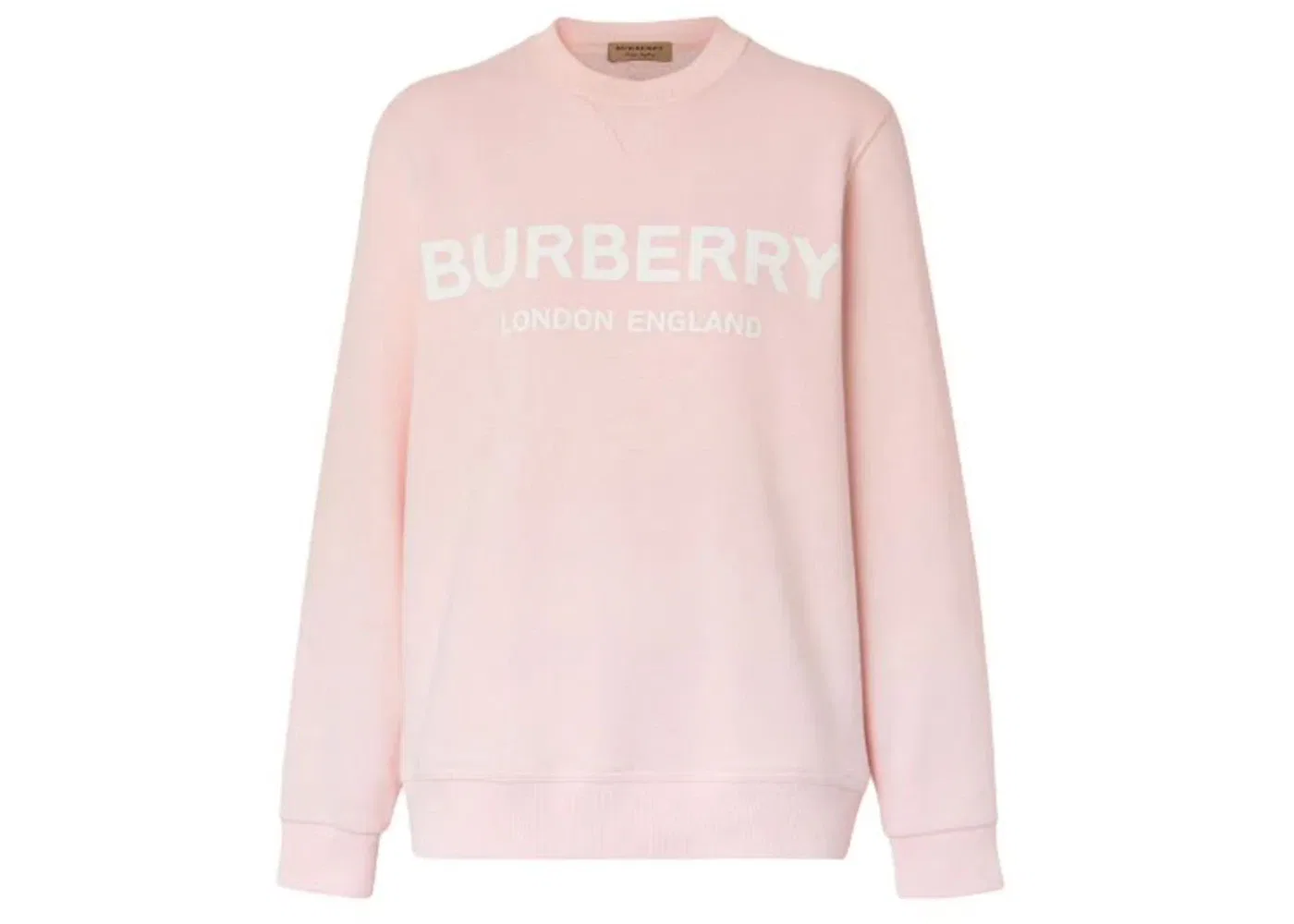 Женский свитшот с логотипом Burberry, Pink