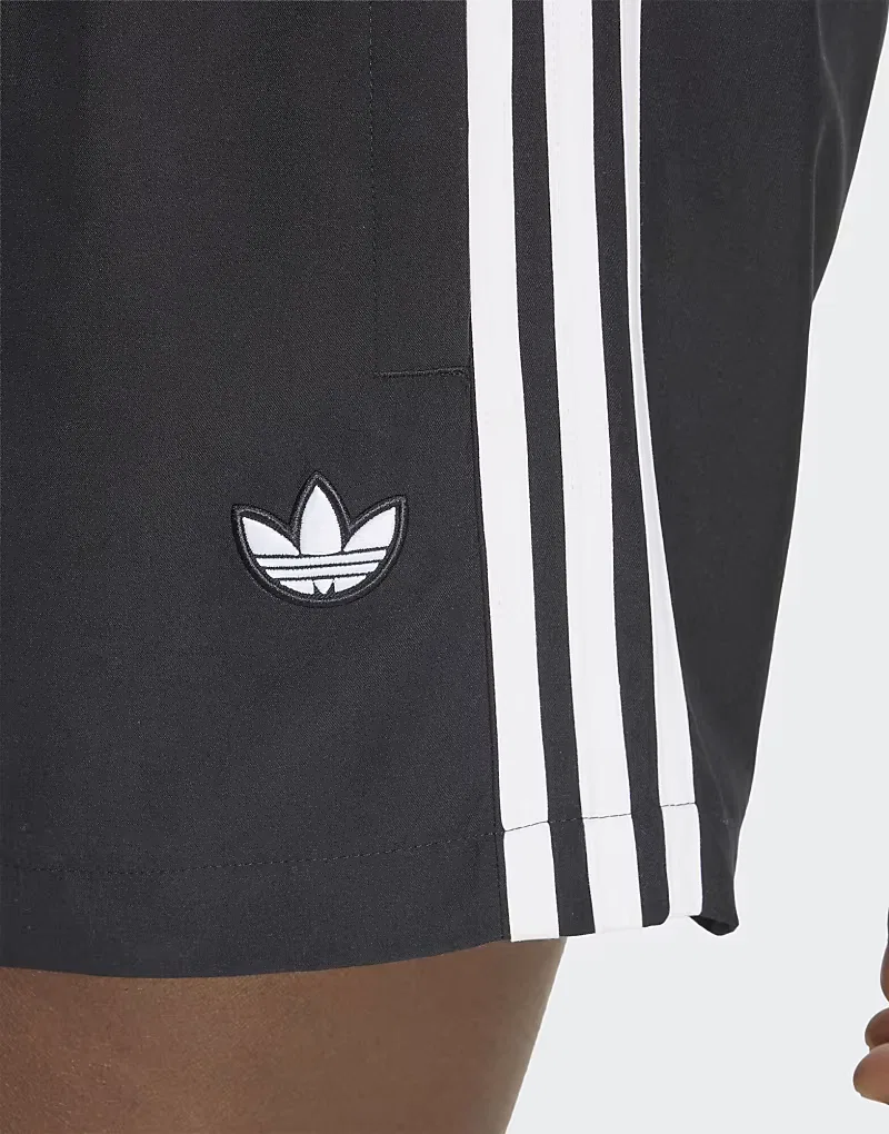 Плавки Adidas Originals с тремя полосками, черный — фото 4