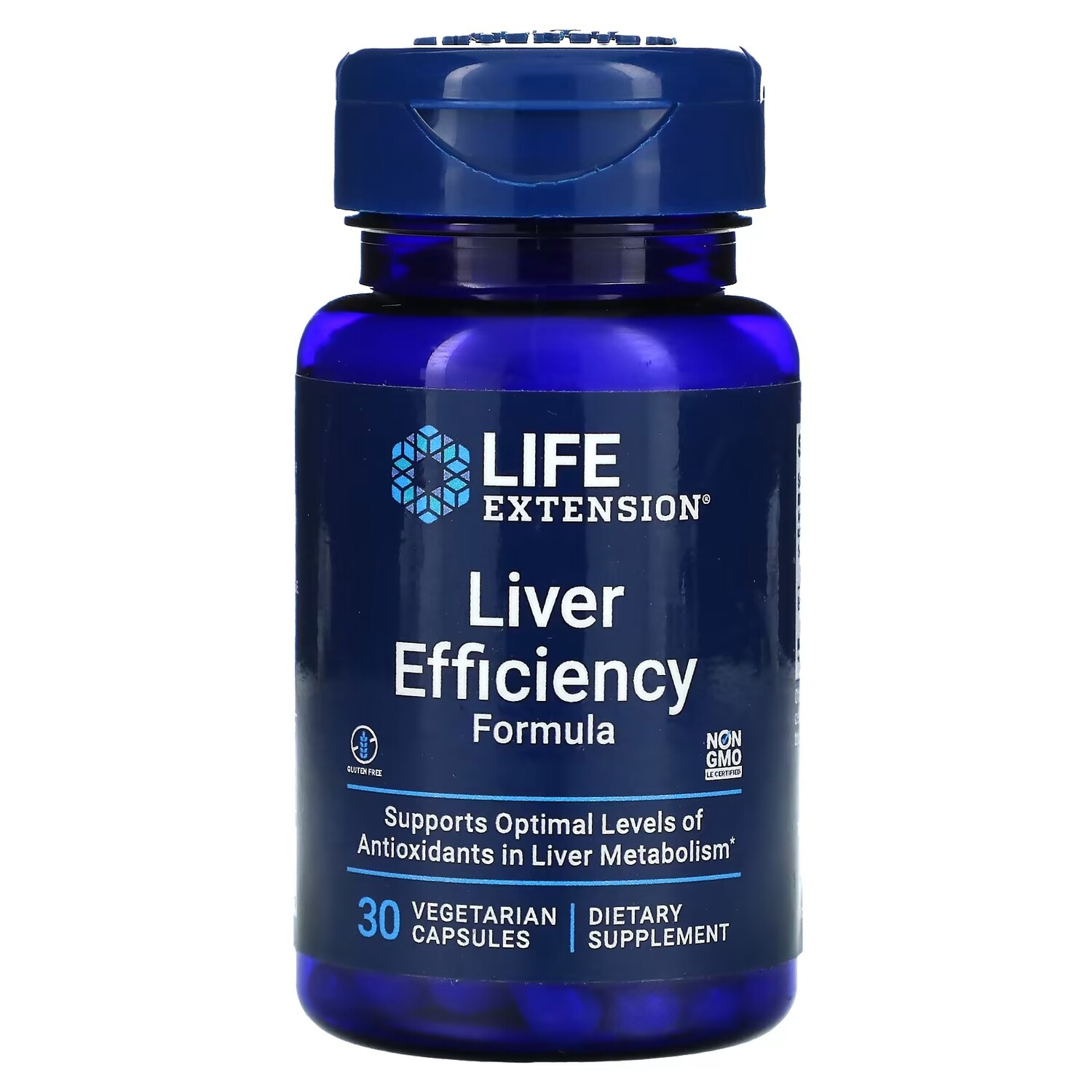 

Life Extension Liver Efficiency Formula для здоровой работы печени, 30 вегетарианских капсул