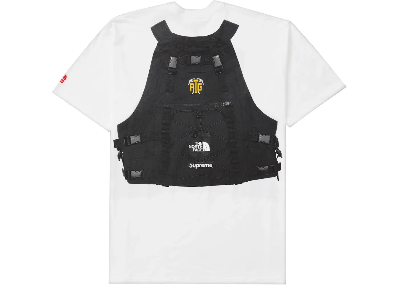 Мужская футболка с принтом RTG Tee Supreme, White — фото 2