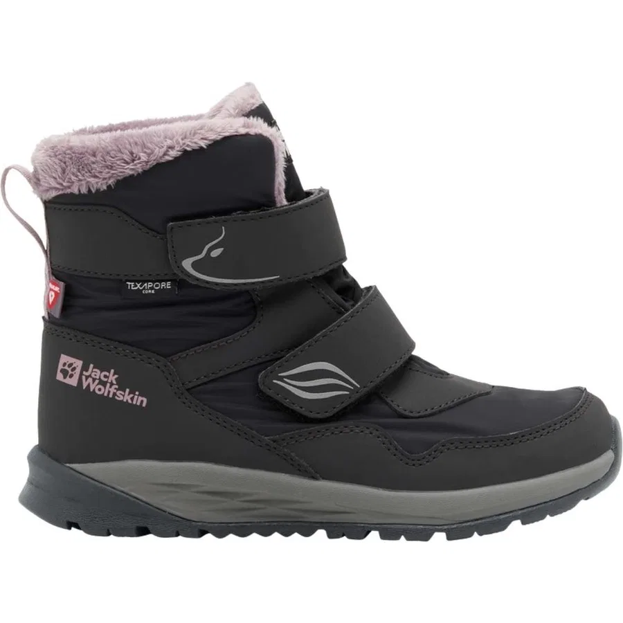 Ботинки Polar Bear-G Texapore Mid Vc K Jack Wolfskin, Антрацитовый