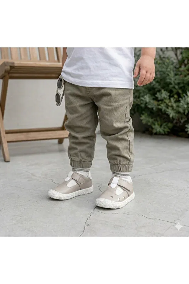 Детские туфли на плоской подошве Çago Kids, Gray — фото 3