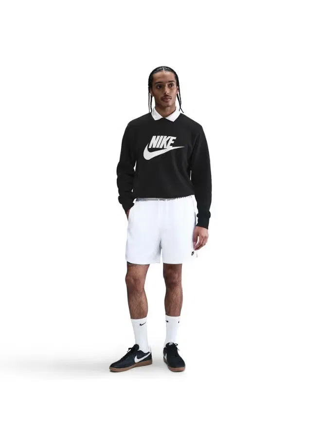 Свитшот с длинным рукавом с принтом Club fleece graphic Nike, черный