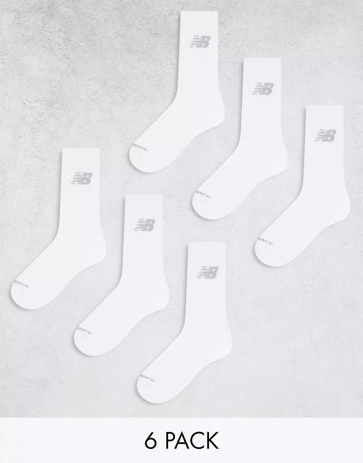 

Белые носки New Balance Performance Crew (6 шт.)
