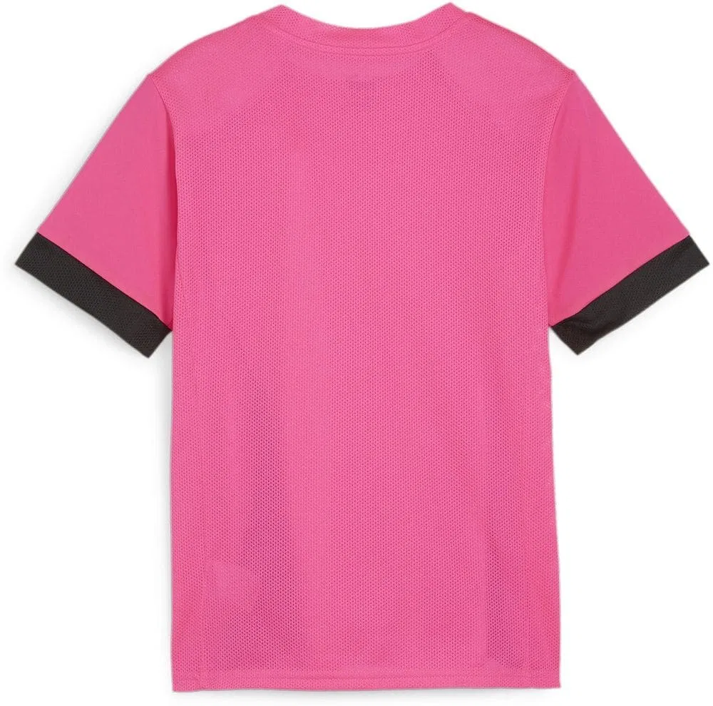 Футболка спортивная с принтом TeamGoal Matchday Jersey jr Puma, розовый — фото 2