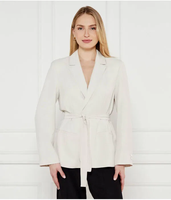 Женский пиджак Regular Fit Calvin Klein, Ecru