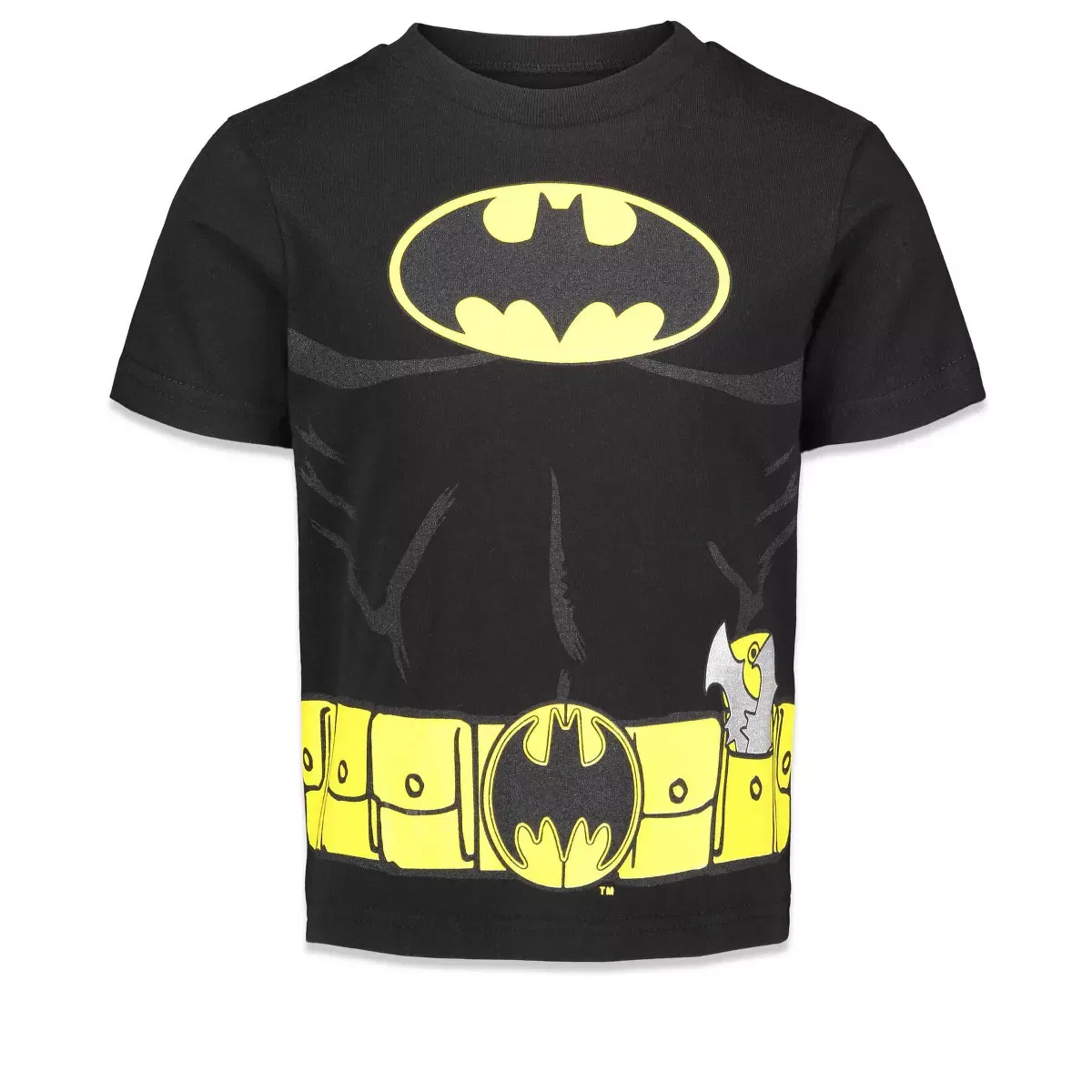Детский комплект футболок с принтом DC Comics Justice League Batman Joker Riddler 3 Pack T-Shirts DC Comics, Multicolor — фото 4