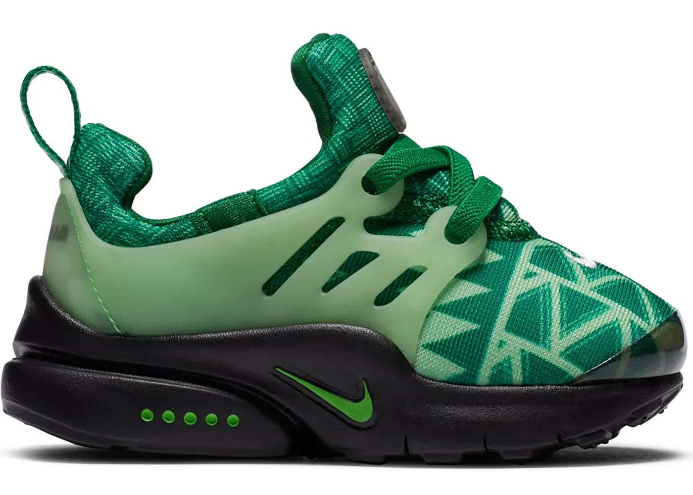 Детские кроссовки Lifestyle Nike Air Presto, Pine Green/Green Strike-Black-White