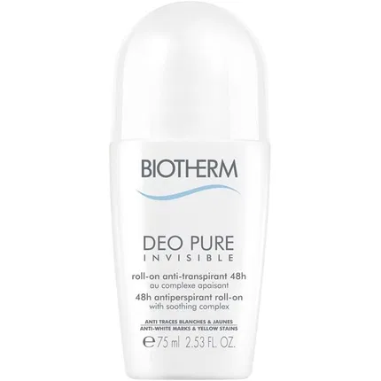 Дезодорант-ролл 50 мл невидимый Biotherm, Trio Deo Pure