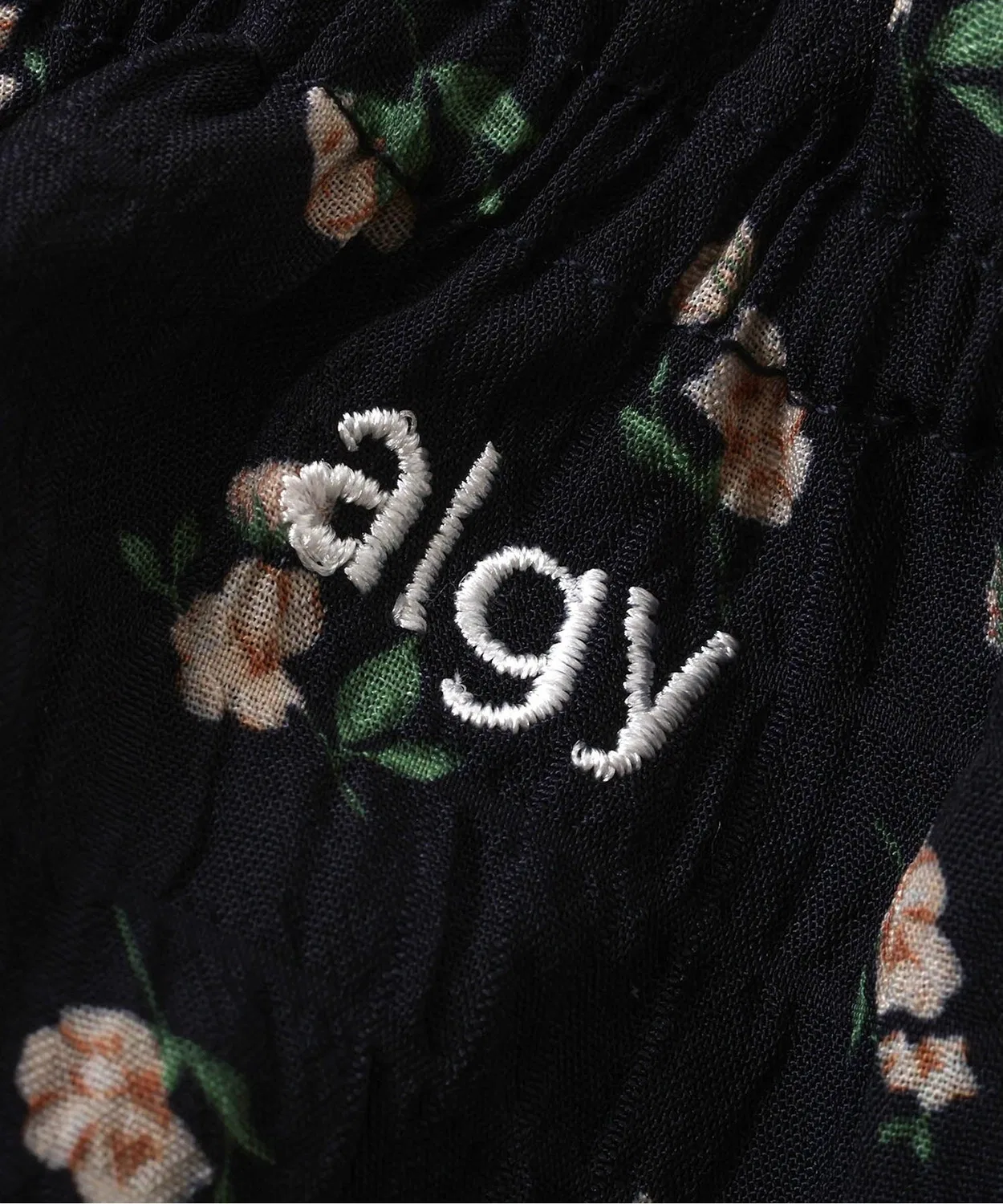 Детская блузка для девочек с воланами и принтом, модель G309916, algy, Sax Blue — фото 3