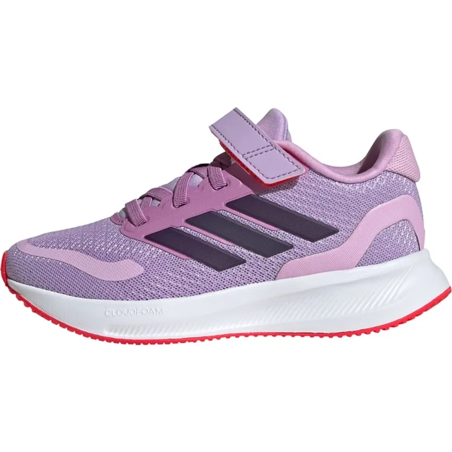 Детские кроссовки с липучками Runfalcon 5 adidas, Фиолетовый — фото 2