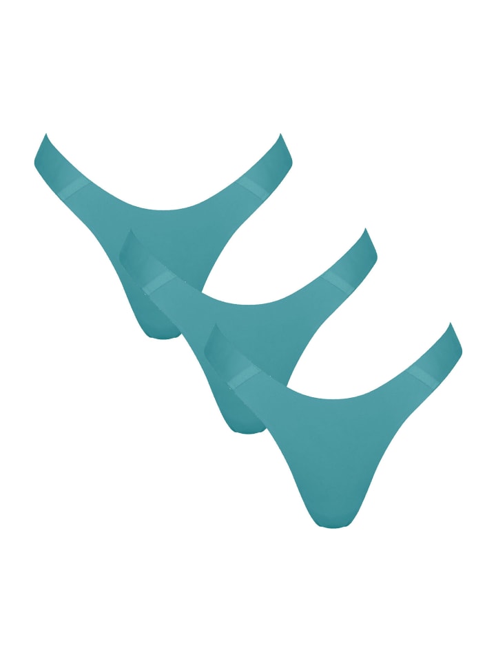 

Sloggi Трусики-стринги Brasil ZERO Feel 2.0 Tiny thong в нежно-бирюзовом цвете