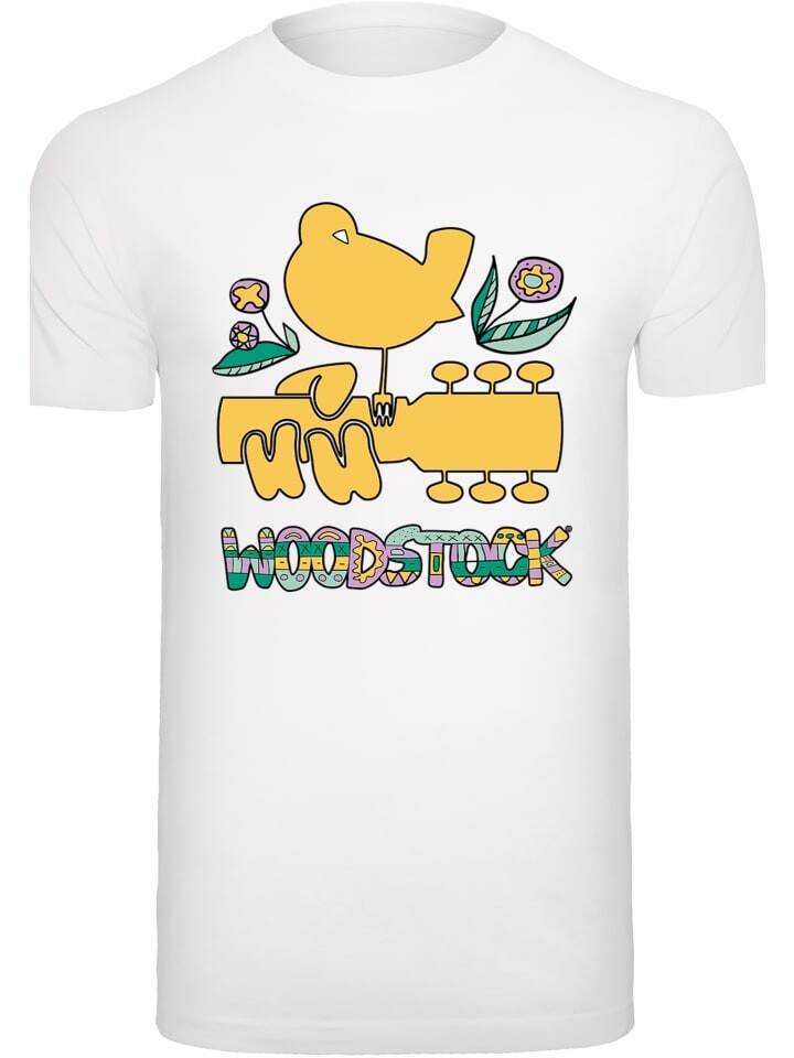 

Футболка F4NT4STIC Woodstock Artwork, белый