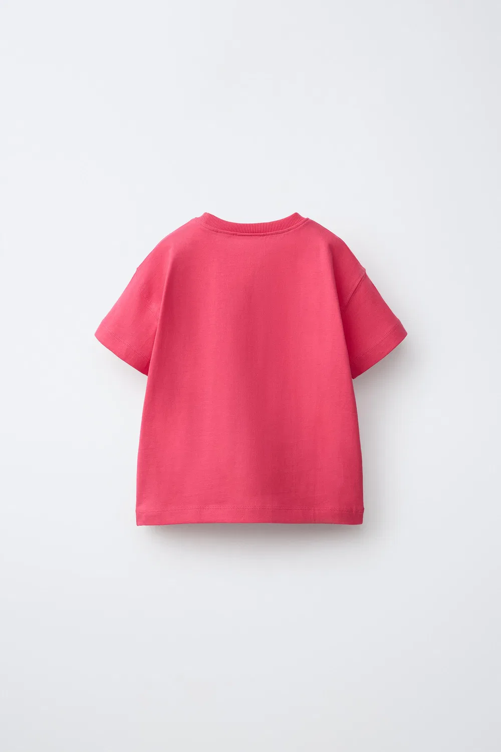 Футболка с вышитым карманом ZARA, Red — фото 2