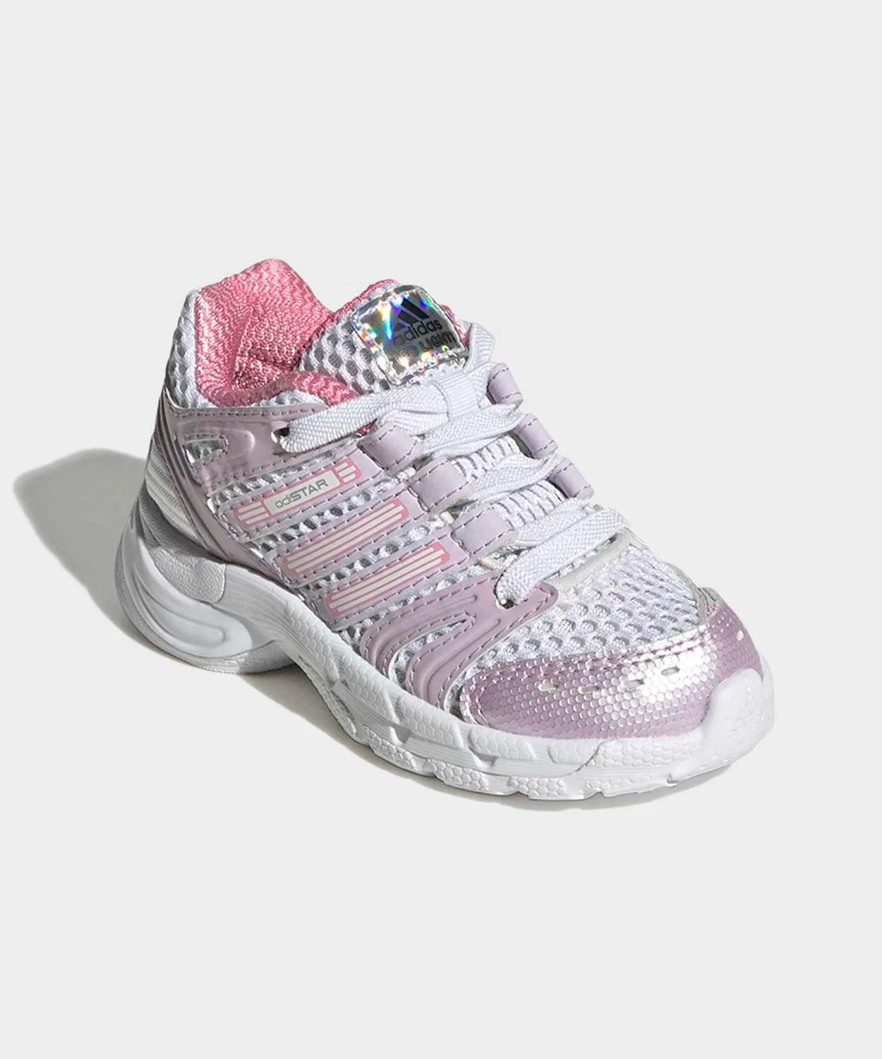 Детские кроссовки с LED-подсветкой Adistar Control 5 LED Adidas Originals, Белый — фото 4
