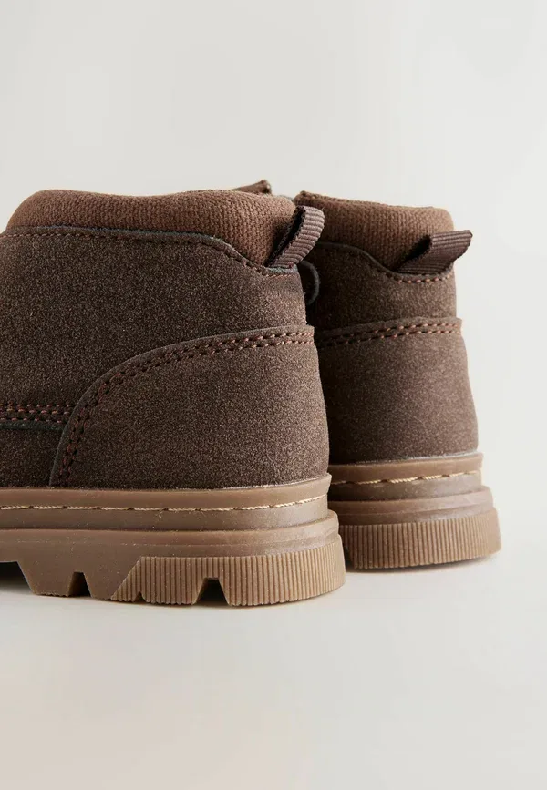 Ботинки из искусственной кожи Regular fit - baby shoes Next, шоколадный — фото 4