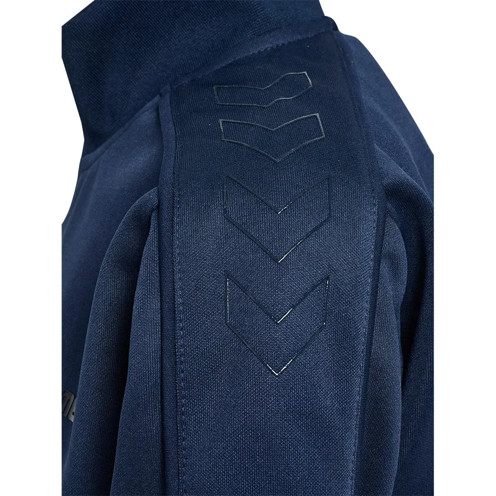 Детский спортивный костюм с принтом Regular Logo Hummel, Blue — фото 4