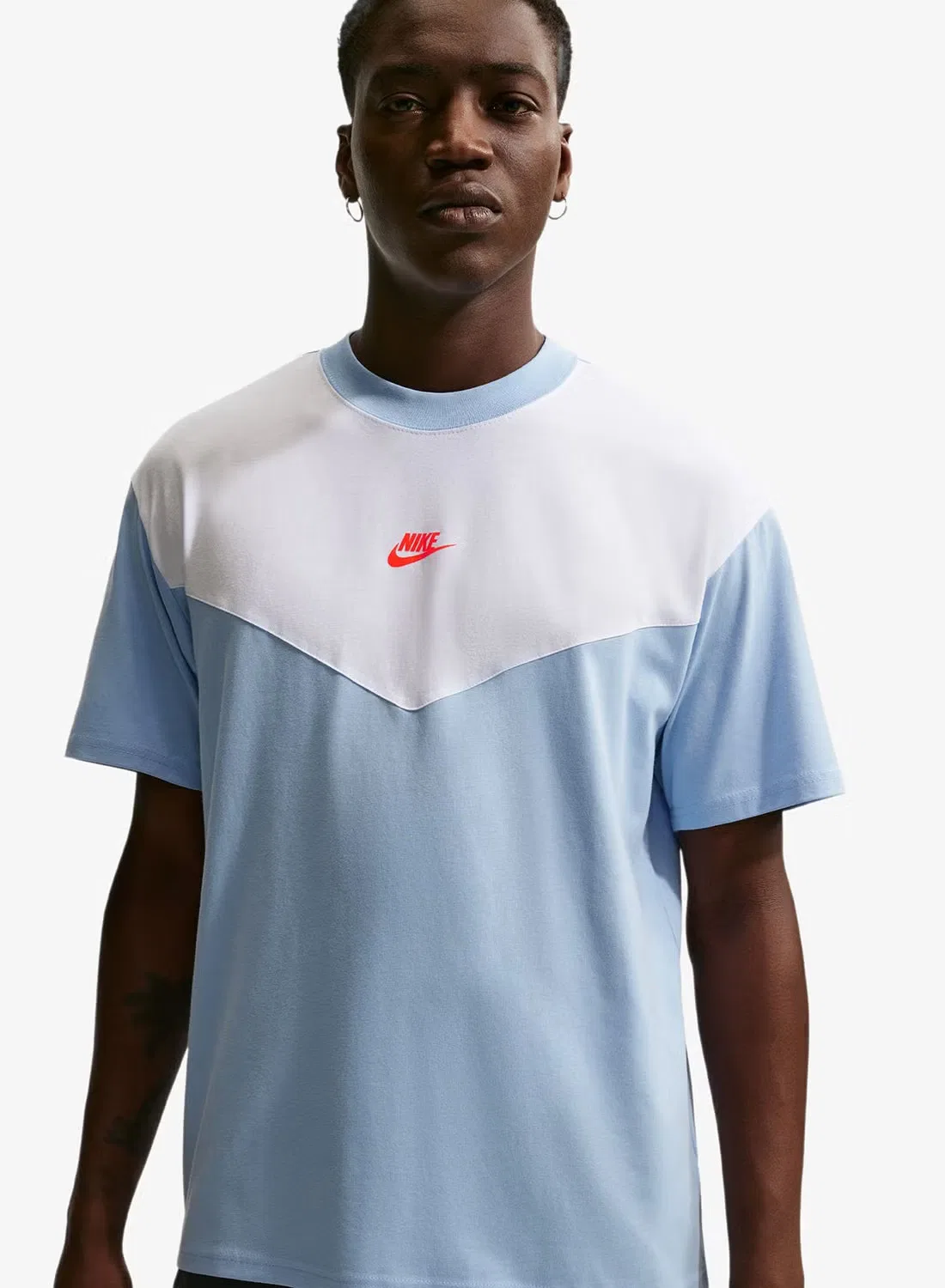 Футболка с принтом Tech mix Nike, синяя