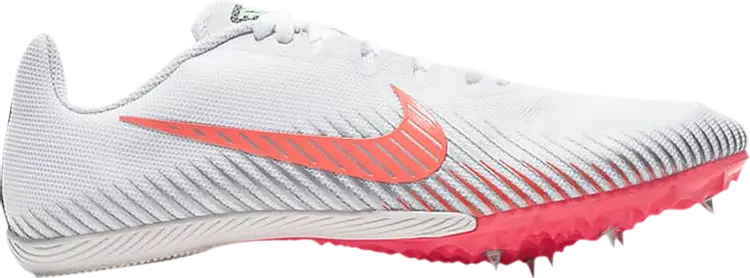 

Кроссовки Nike Zoom Rival M 9 'White Flash Crimson', белый, Белый;серый, Кроссовки Nike Zoom Rival M 9 'White Flash Crimson', белый