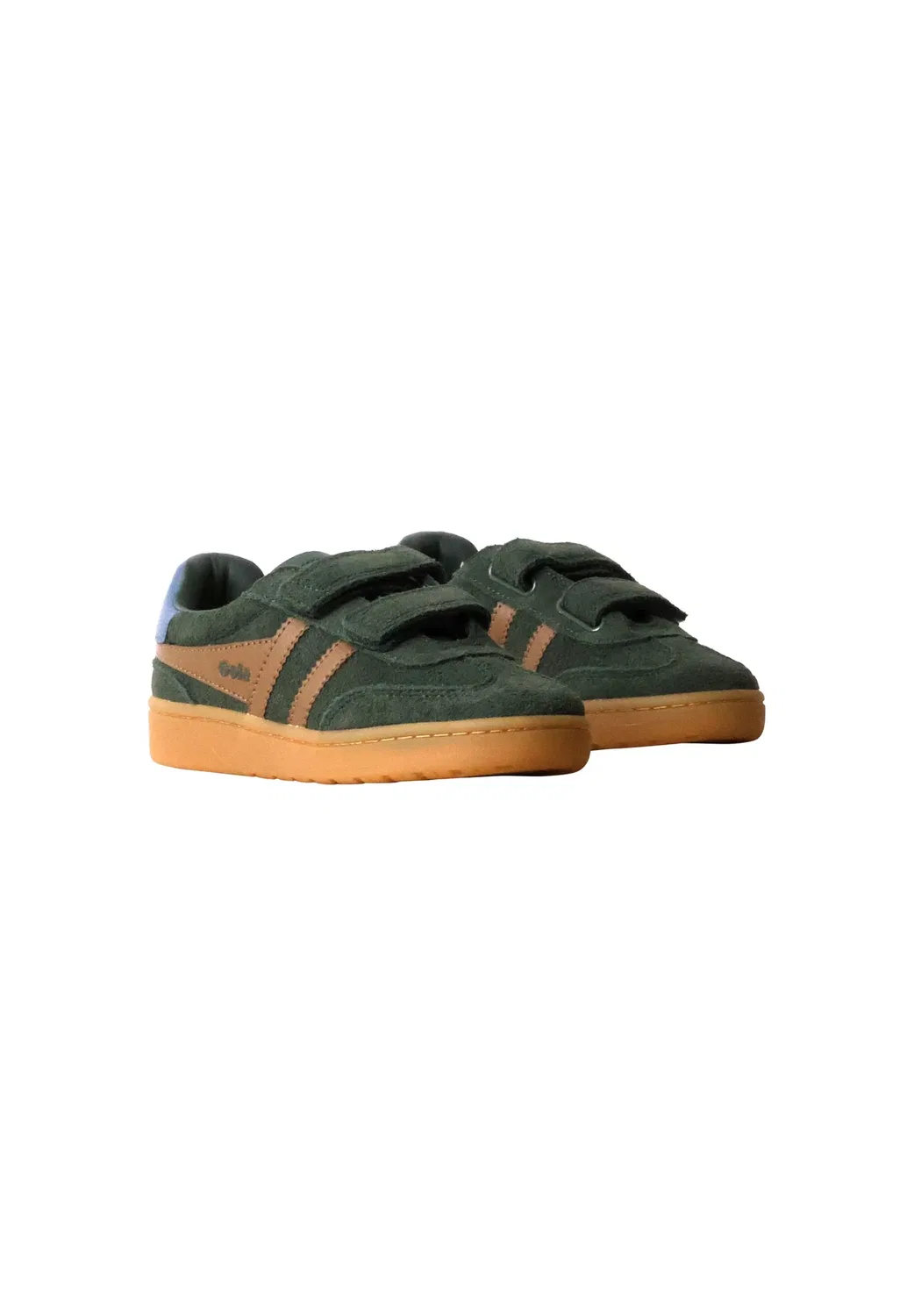Детские кроссовки Basket enfant viper strap Gola, Vert — фото 2
