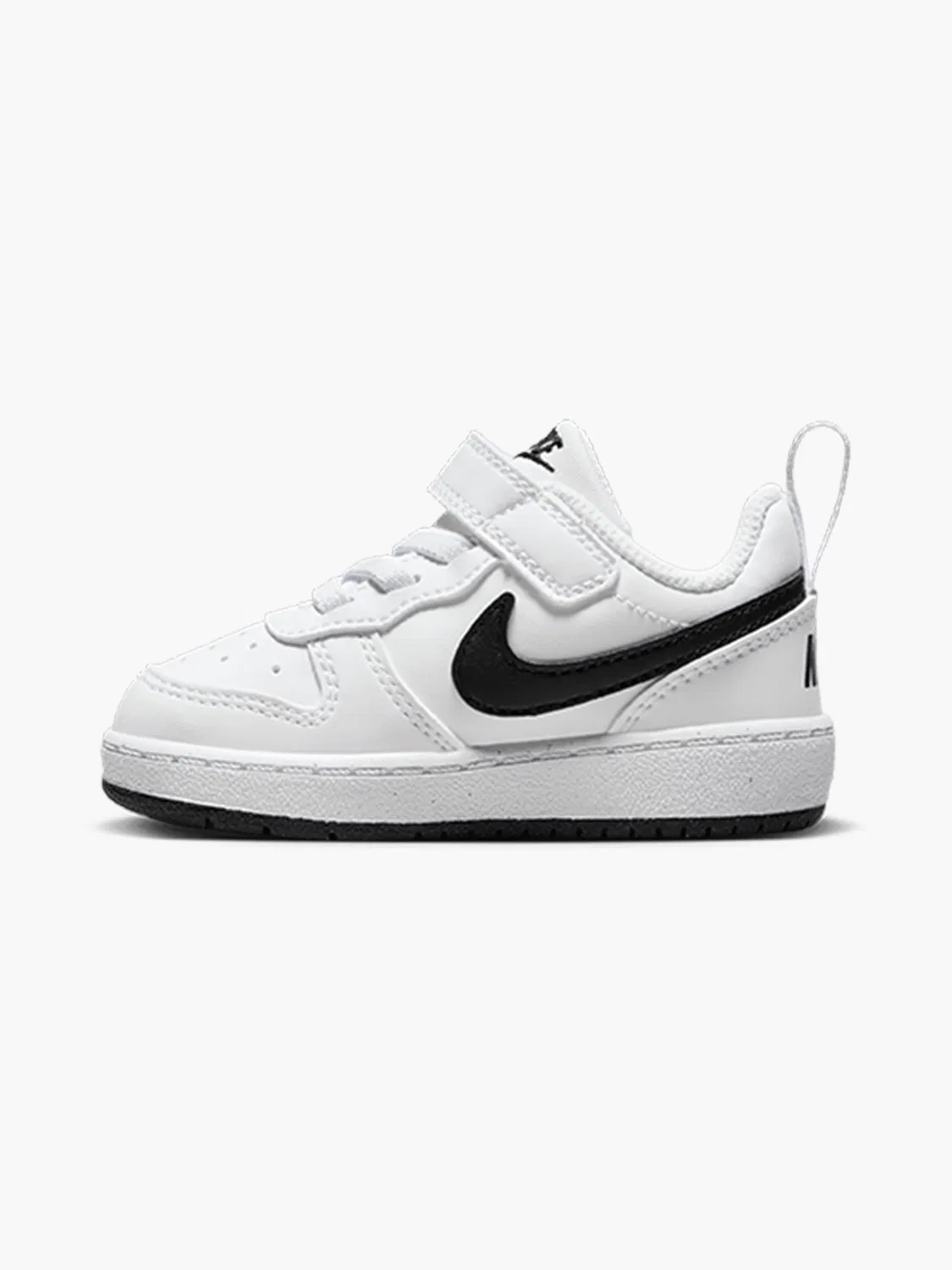 Детские кроссовки с двойной застежкой Nike Court Borough Low Recraft TD, белый — фото 2
