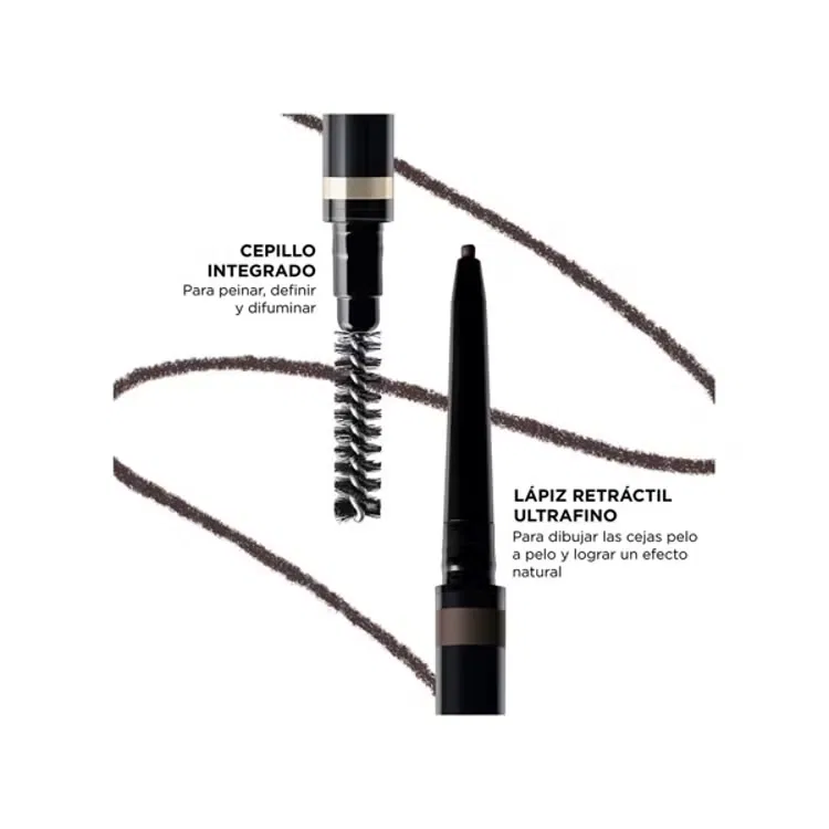Карандаш для бровей с эффектом волосков CLARINS, 04 Dark Brown — фото 3