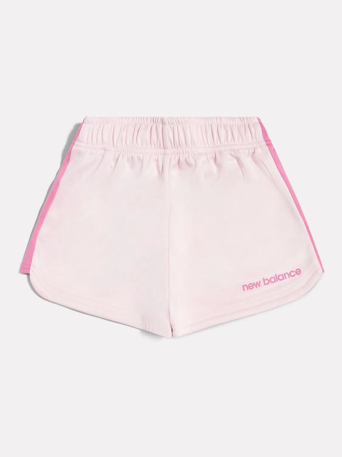 Шорты New Balance Pink Linear Team, розовый — фото 2