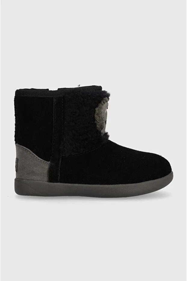 Детские ботинки для девочек без каблука Ugg, Black — фото 3