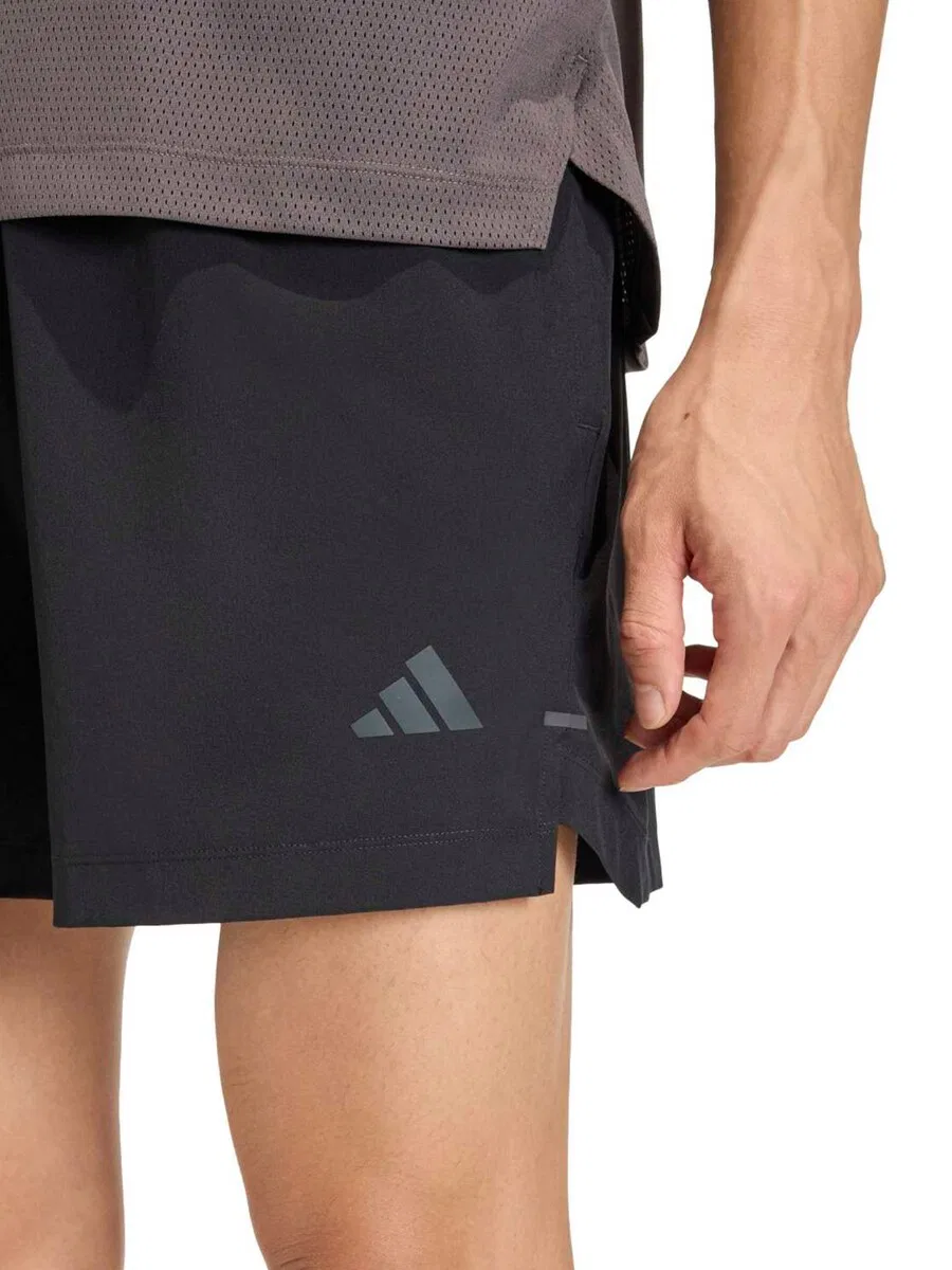 Спортивные брюки ADIDAS PERFORMANCE Regular Workout Pants 'D4T ESS' черного цвета — фото 3