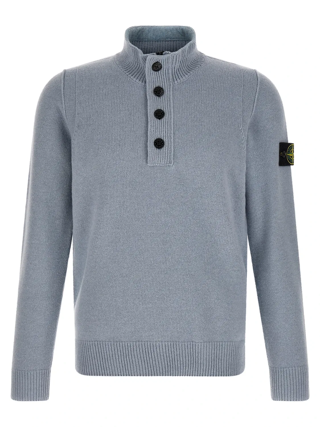 Свитер модели Stone Island, голубой