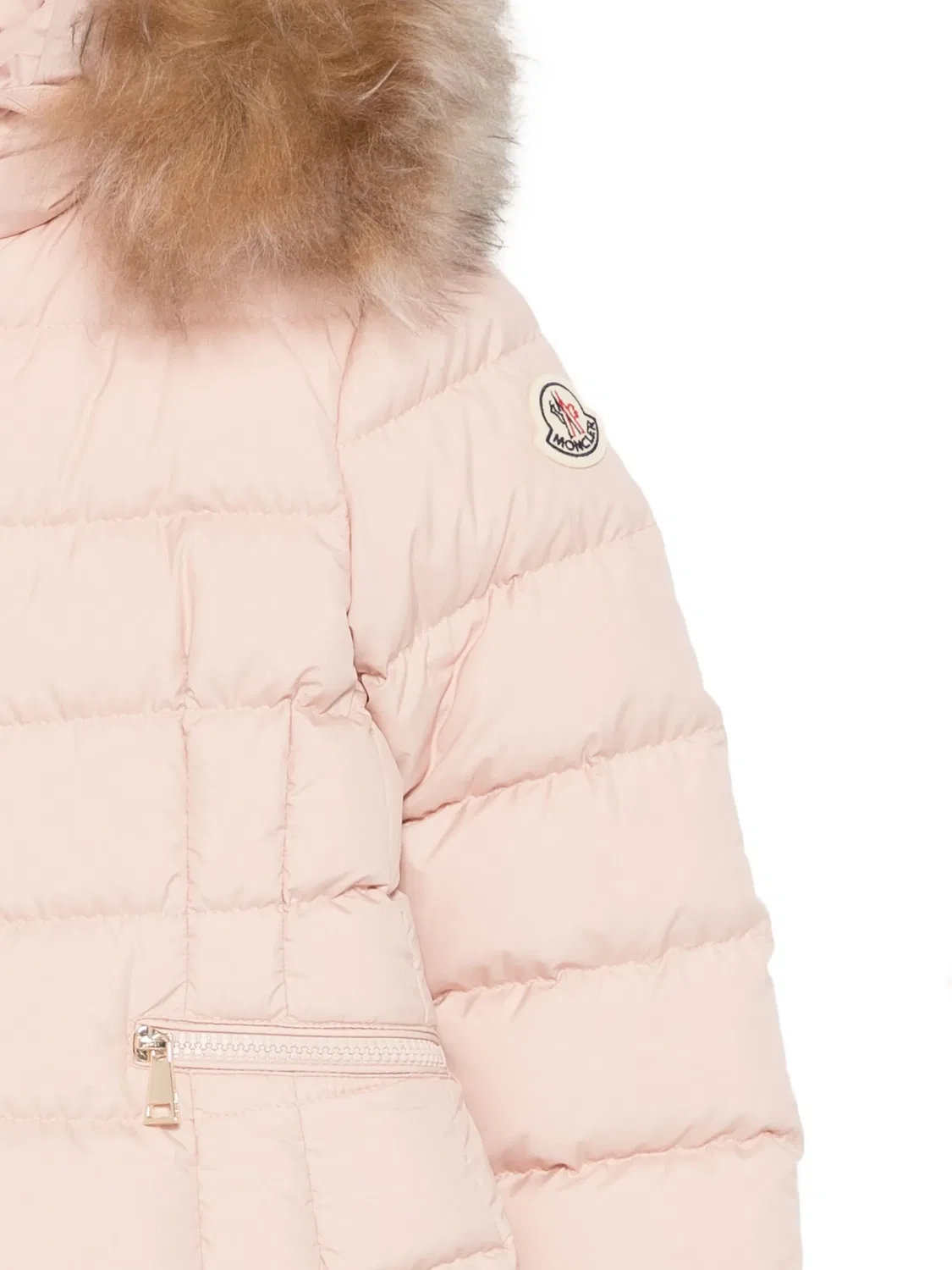 Moncler Стеганая куртка Boedette розовый — фото 2