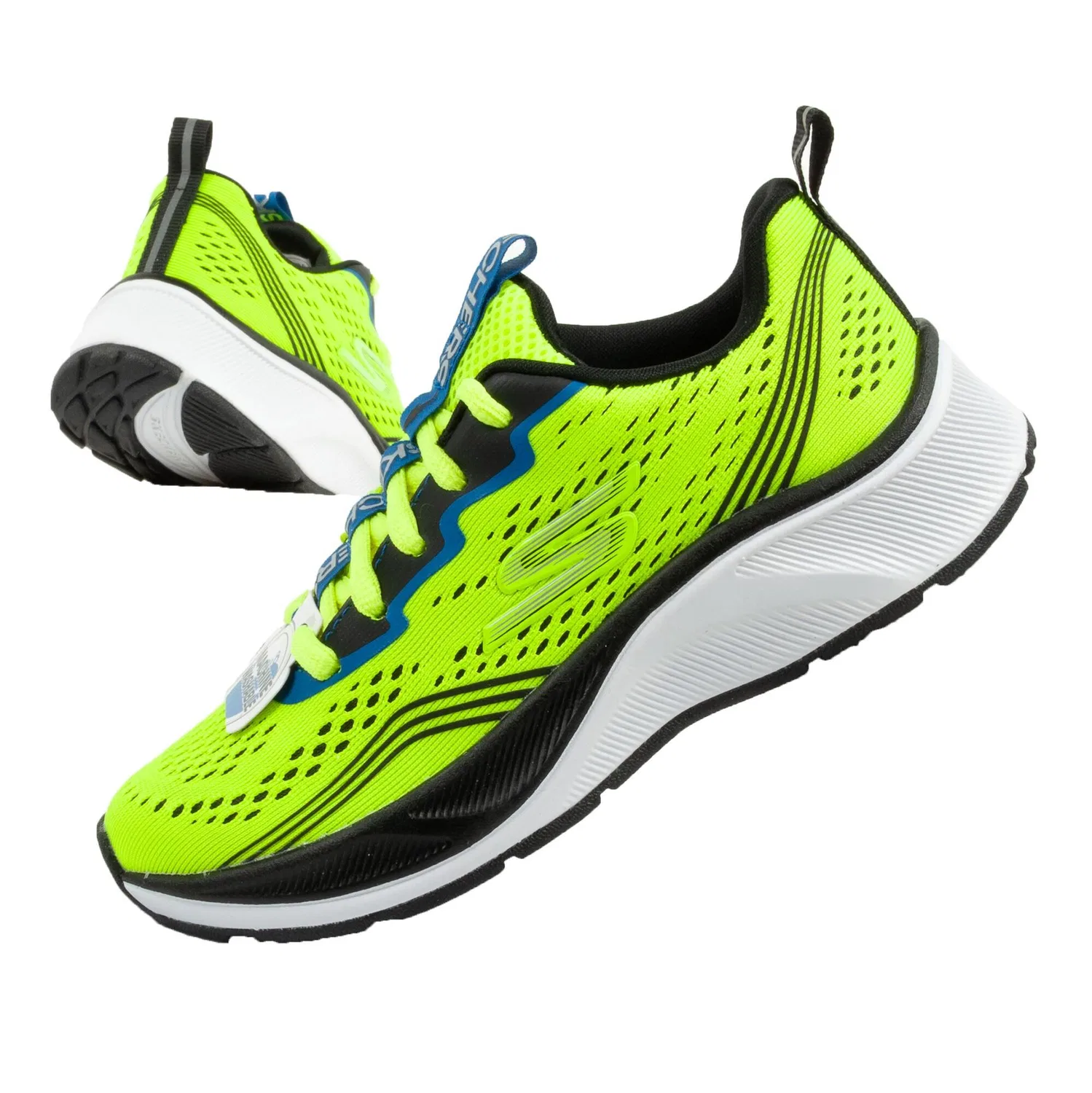 Детские спортивные кроссовки Elite Sport Push Pace Skechers, Желтый
