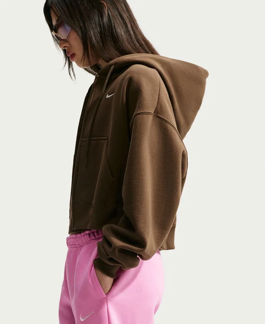 Женские спортивные брюки Nike Studio Fleece, Pink Rise/Sail — фото 3