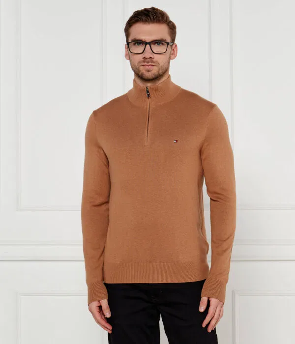 Мужской джемпер с добавлением кашемира Tommy Hilfiger, Cammello