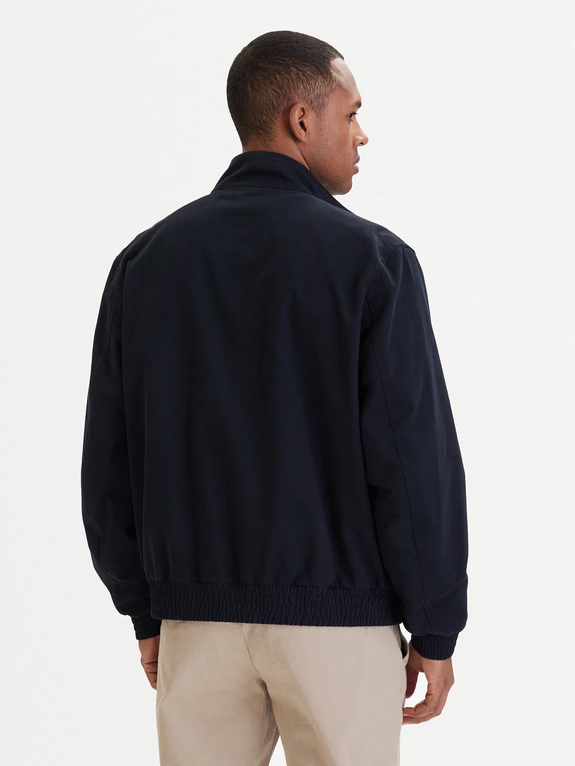 Мужская демисезонная куртка стандартного кроя Harrington Tommy Hilfiger, синий — фото 3