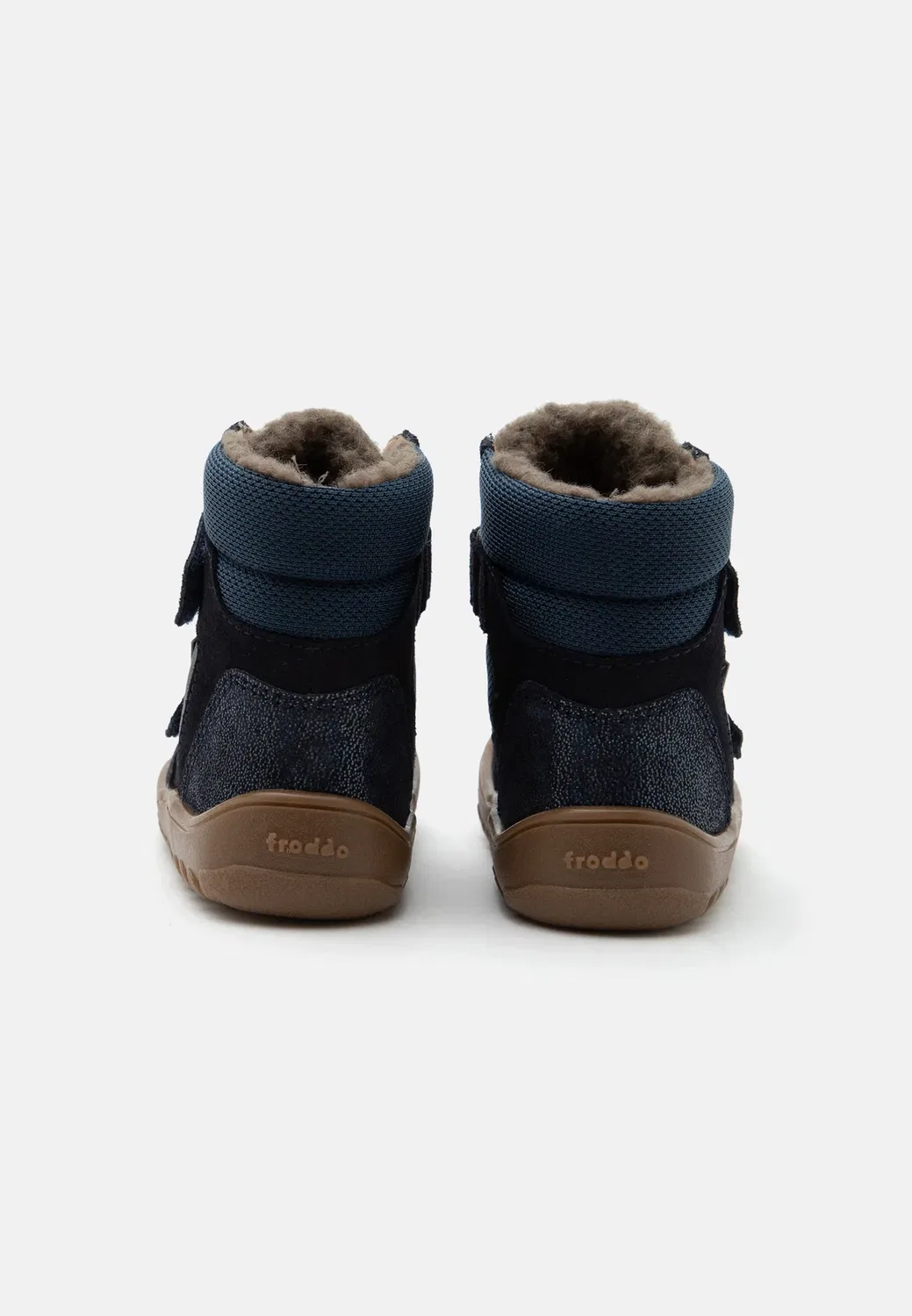 Ботинки Barefoot Up Terra широкой посадки - зимние ботинки Froddo, Blue — фото 3