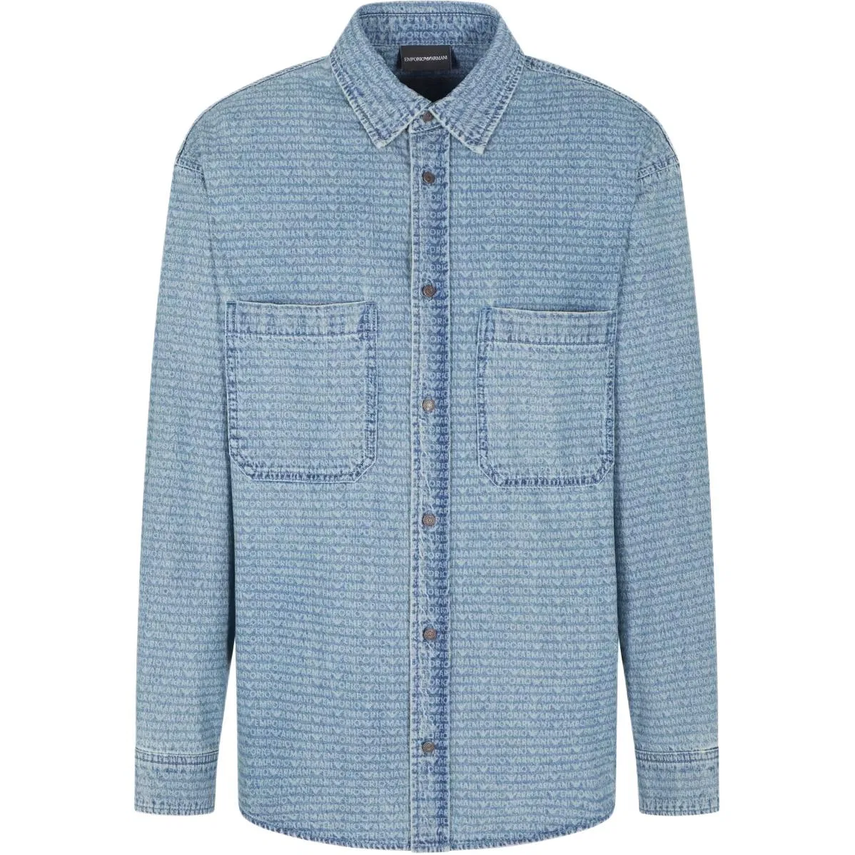 Джинсовая куртка FW25, Emporio Armani, Blue