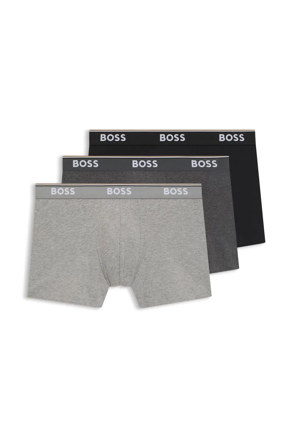Мужские боксеры с принтом Power Boxer Shorts BOSS, New - Open Grey61
