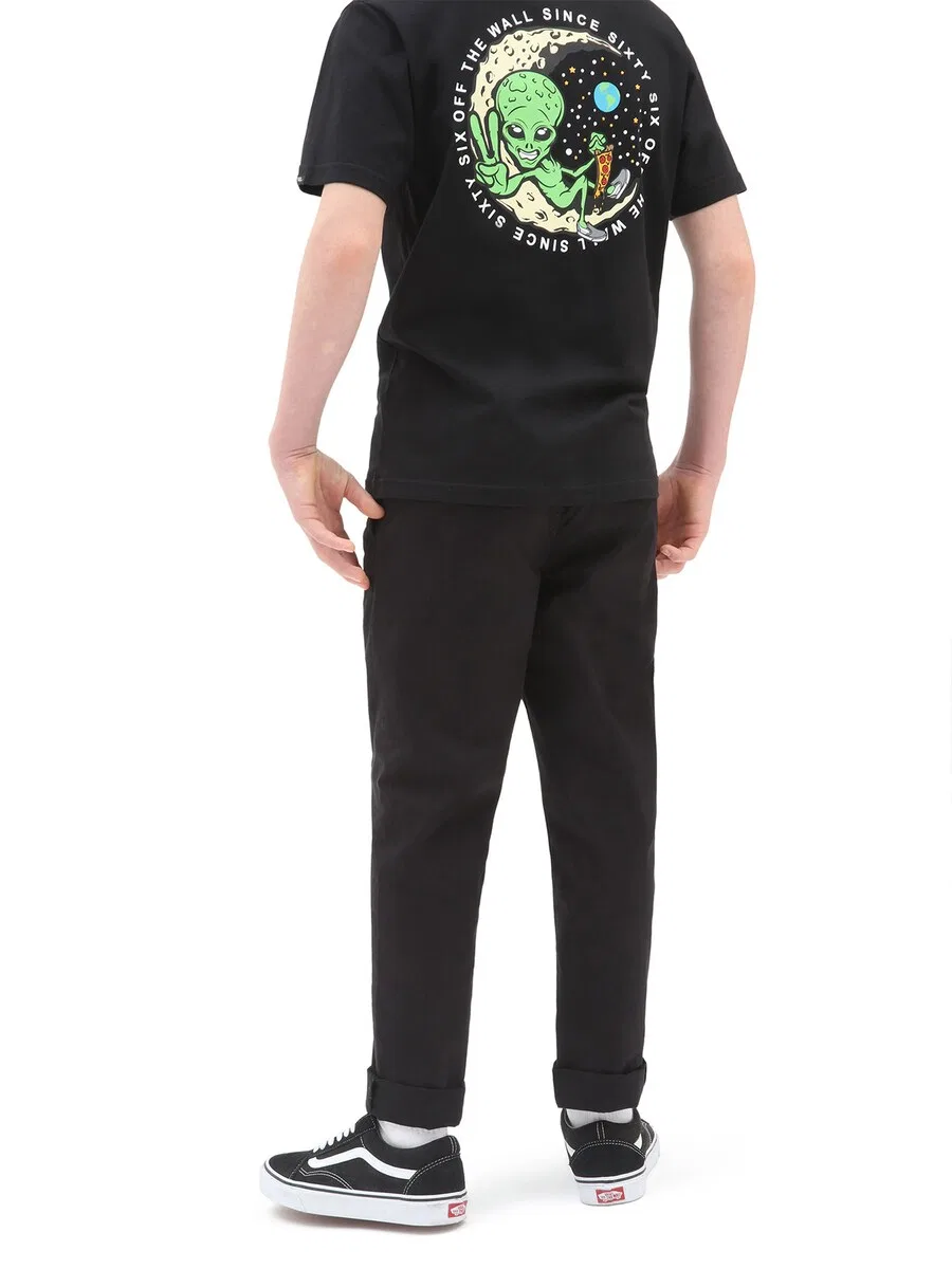 Брюки VANS Regular Pants 'Range' черного цвета — фото 4