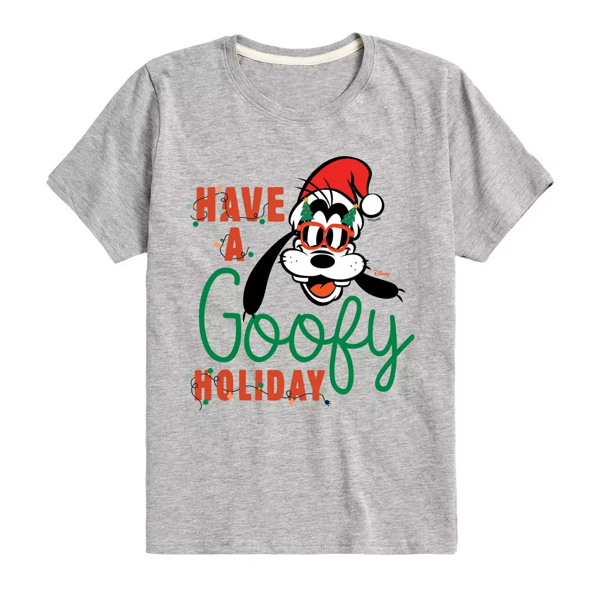 Детская футболка с принтом Have A Goofy Holiday Disney, White