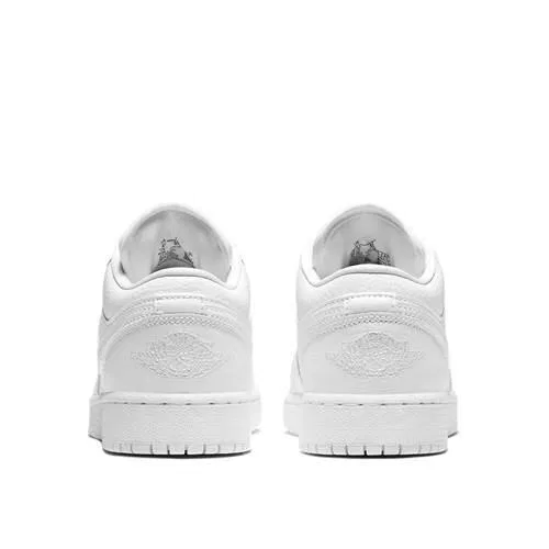 Детские кроссовки с принтом Air Jordan 1 Low Nike, Weiss — фото 3
