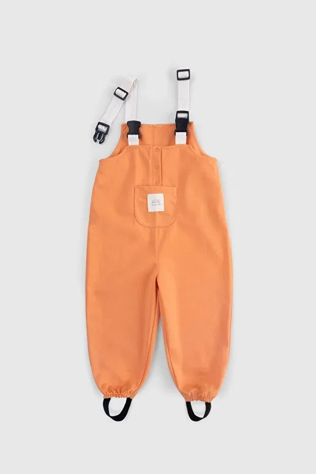 Детский комбинезон для девочек без рукавов Little Gusto, Orange