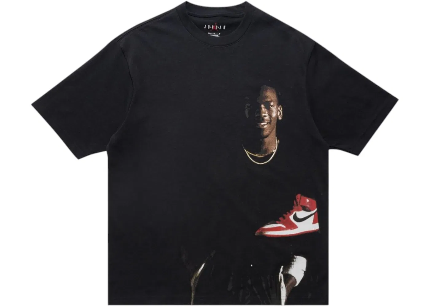 Мужская футболка с коротким рукавом Jordan MJ Statement 1985 S/S Crew Gel T-shirt Off Noir