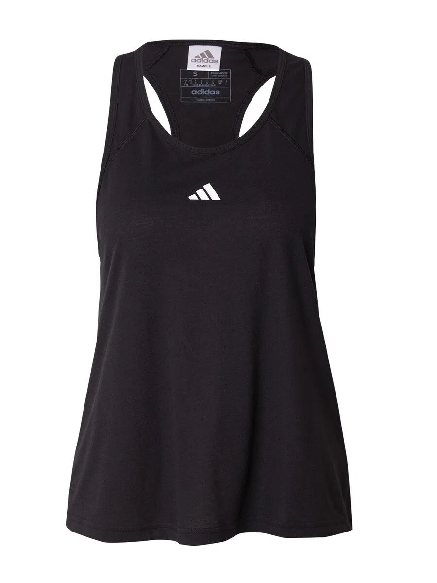 Спортивная майка ADIDAS PERFORMANCE 'Train Essentials' черного цвета