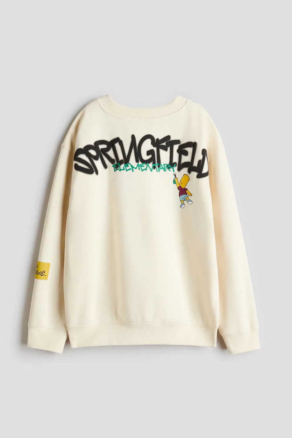 Толстовка с принтом, свободного кроя H&M, Hellbeige/Die Simpsons — фото 2