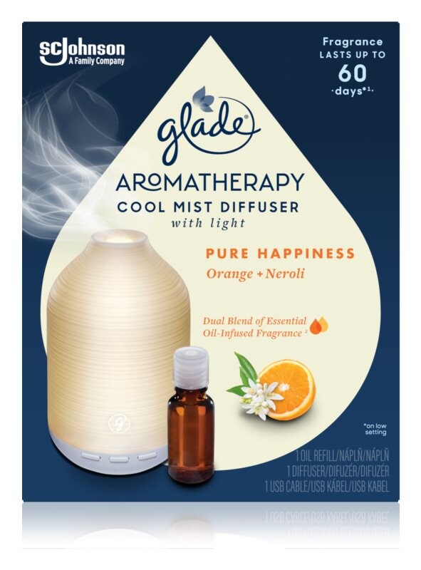 

Ароматический диффузор GLADE Aromatherapy Pure Happiness, 17,4 мл