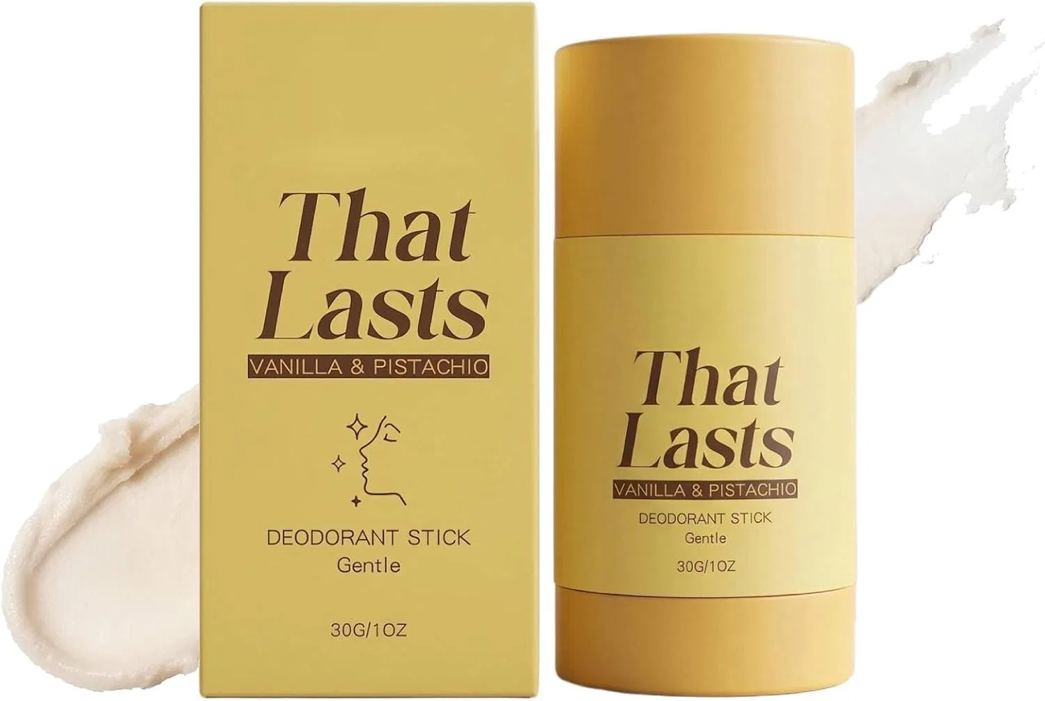 Дезодорант-стик с ароматом ванили и фисташки, 30 г Generic