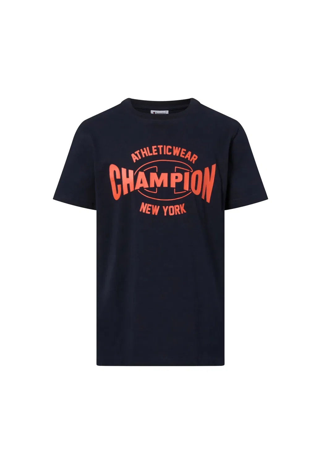 Стандартный крой - футболка с принтом Champion, Dark Blue — фото 4
