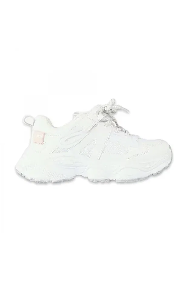 Детские кроссовки для девочек с графическим принтом Vicco, 11 White/White