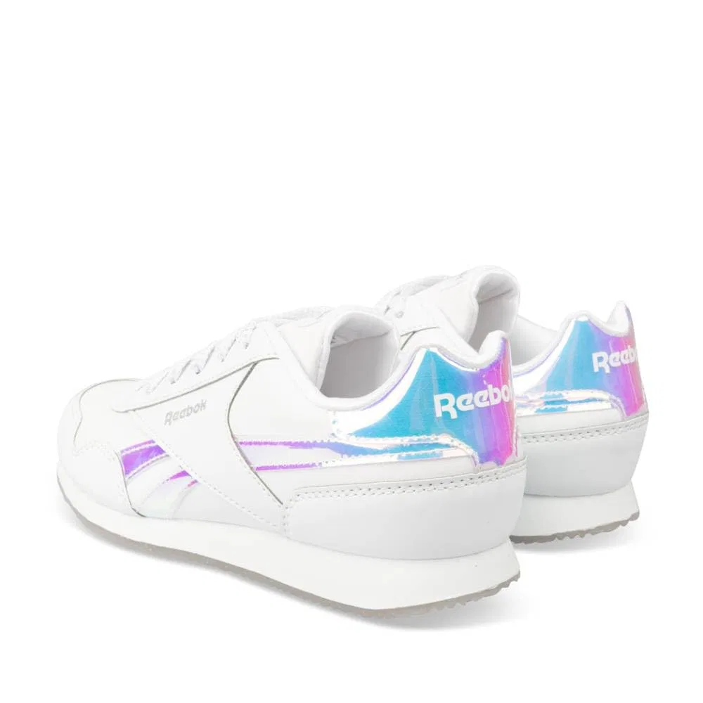 Детские кроссовки для девочек кожаные Royal Cljog 3.0 Reebok, Ftwr White Ftwr — фото 3